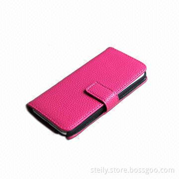 Lichee Pattern PU Case for iPod Touch 5, Available in Various Colors
